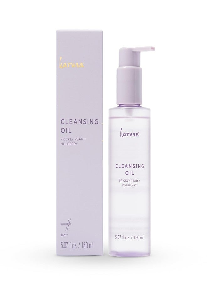 Karuna - Cleansing Oil with Prickly Pear for Clean Skin - Cleanses Without Clogging Pores, Oil Based Cleanser, Travel Size Makeup Remover - Waterproof Makeup Remover- Skin Care Facial Cleanser 150 ml - Image 1
